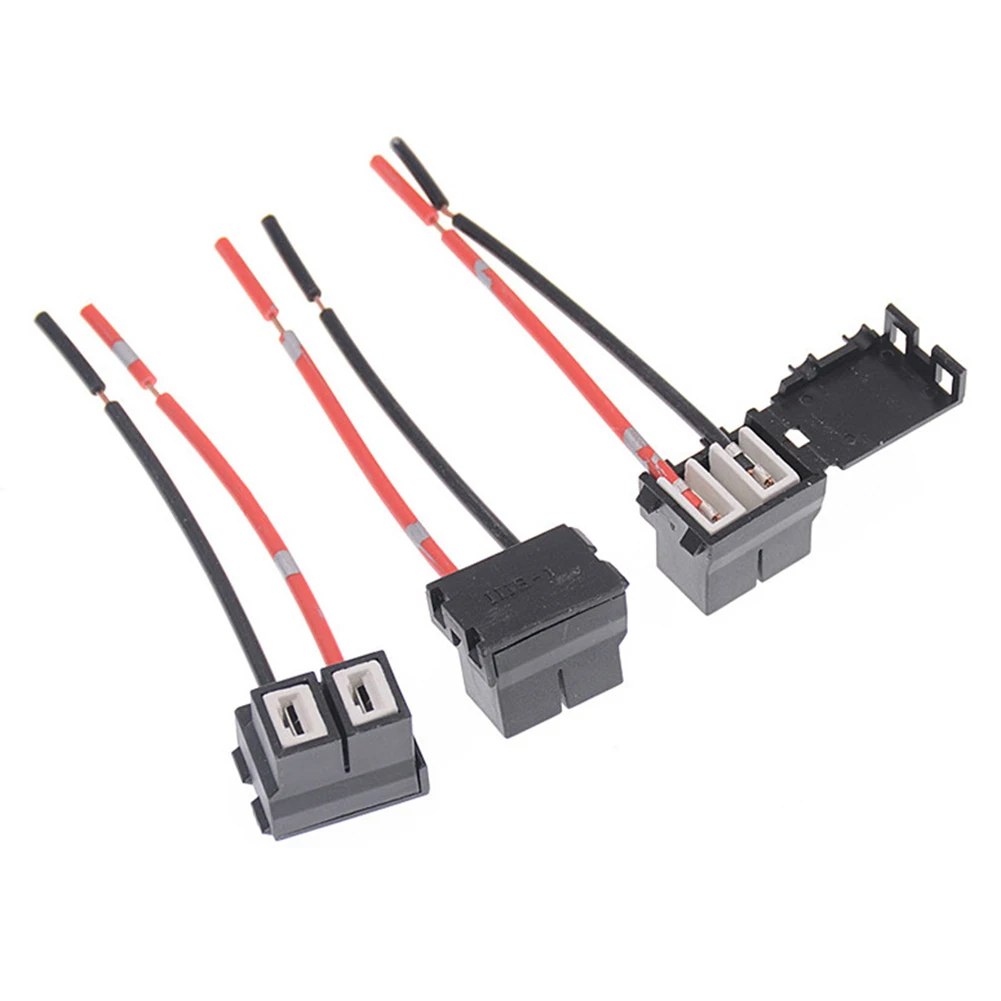 Led headlight Socket Adapter for H7 LED Headlight 2pcs Car Wire Connector