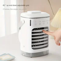 Mini climatiseur portable avec ventilateur de refroidissement à 4 vitesses, humidificateur et télécommande – Alimenté par USB, adapté à la maison et au bureau 3