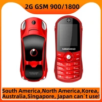 Newmind-Push Button Car Mobile Phone, Cute Mini Cell Phone, Dual Sim,2G GSM,1000mAh, Camera, MP3, FM, F8, 1.8 Inch Telphone 1