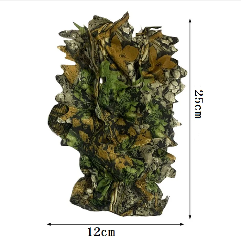 Hunting Ghillie Gloves Camouflage Suit Headwear For Jungle Wildlife Photography Hunting Gun Accessories