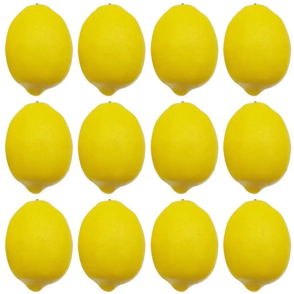 MATERIALE DIDATTICO MODELLO limone artificiale oggetti di scena stanza
