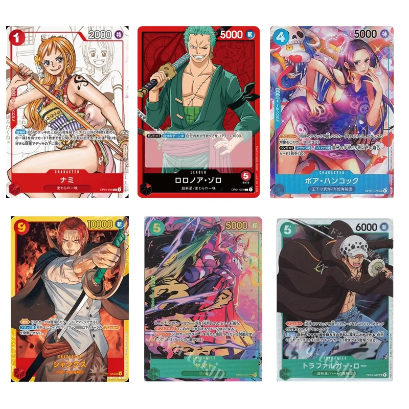 Bandai – carte de Collection OP1 Booster OP2 OP3, jeu TCG japonais, une  pièce, jouet pour garçons - AliExpress