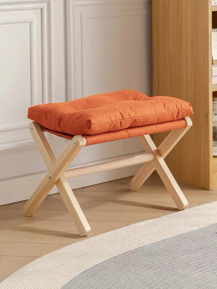 

Home living room Creative Bench Foldable Easy To Disassemble Clean Multi-Functional Shoe Rack Footstool Home Furniture
