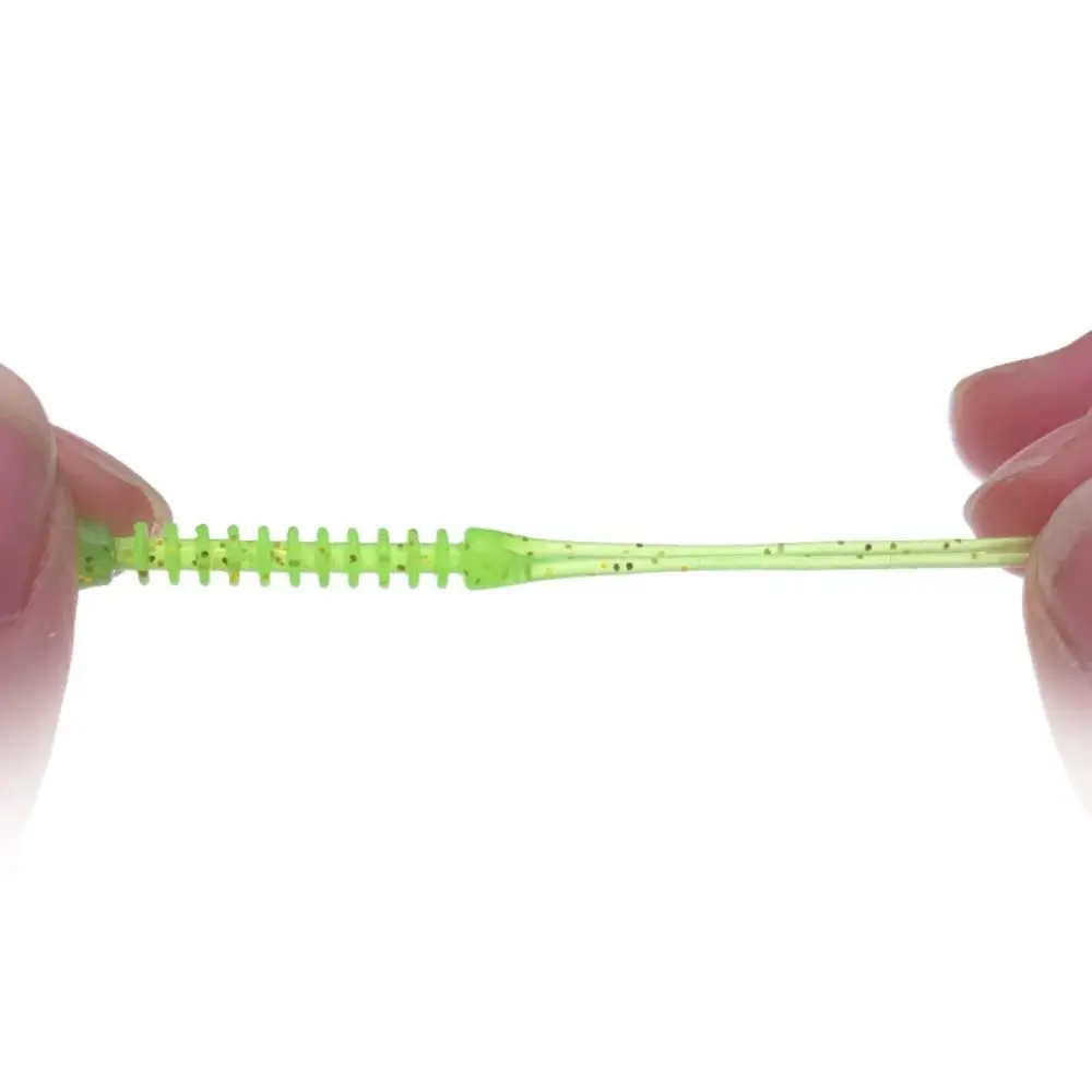 10pcs/pack Ocean Fuorescence Artificial Soft Lure Wobblers Easy Shiner Soft Bait Silicone Artificial Silicone Soft Bait Gift