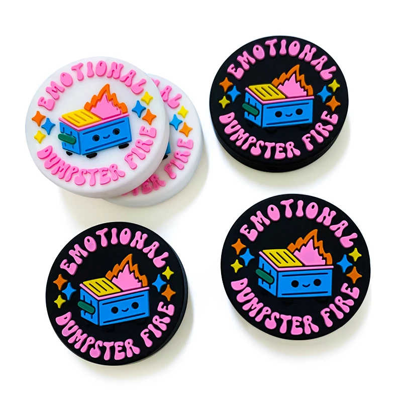 50pcs New Cartoon Silicone Focal Beads Baby Toys DIY String Pen Bead Nipple Chain Jewelry Handwork Making Accessories Wholesale