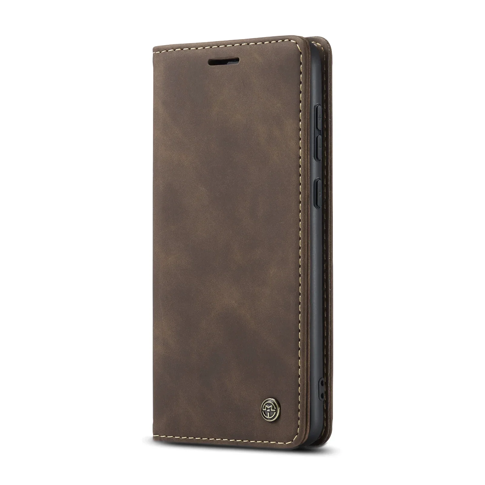 Luxury Retro Leather Wallet Phone Case with Multiple Card Slots & Stand Function