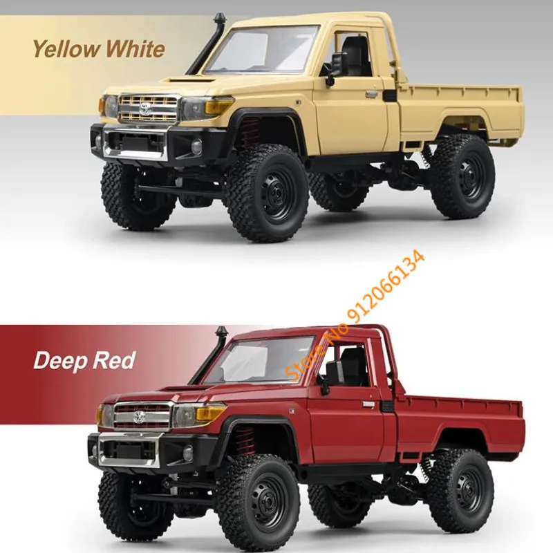 1:12 Full Scale 4WD Climbing Vehicle RC Off-Road Truck Model 2.4G  Controller Lighting High Speed Off Road Remote Control Truck 6