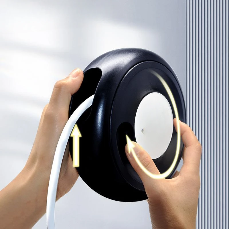

125 meter network cable collection box, large manual wire winding device, storage box, wire hair dryer, el