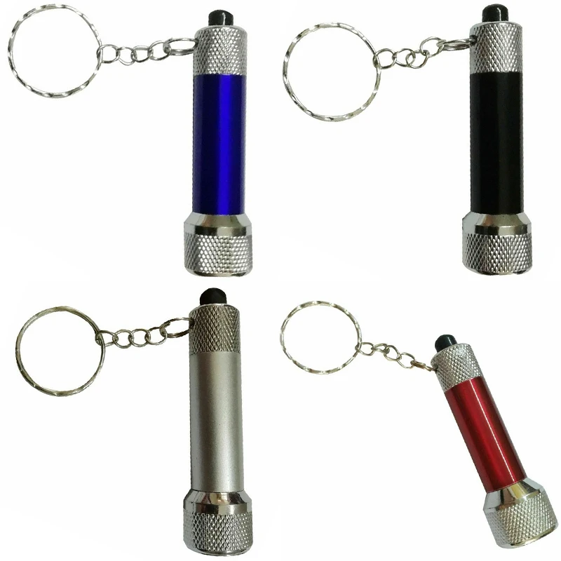 Infapower Portable 5 LED Mini Flashlight Torch Aluminum Keyring Keychain F026 