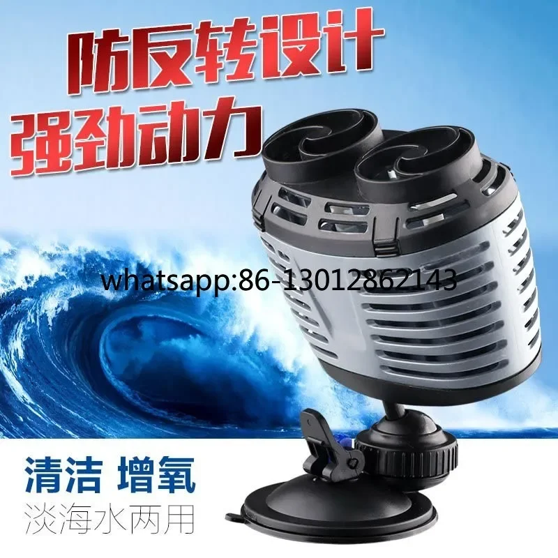 조용한 미니 더블 헤드 서프 펌프 물고기 배설물 청소 화장실