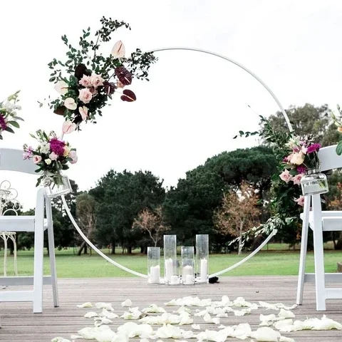 

Round Arch for Balloon Holder Bow of Balloon Circle Balloon Stand Support Wedding Birthday Party Decor Baby Shower Backdrop