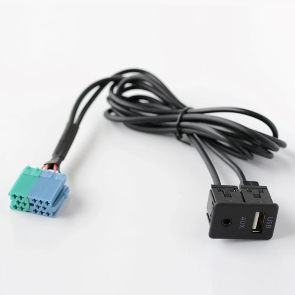 Radio Extension AUX USB Port Adapter Cable Wiring Assy power adapter type c power adapter