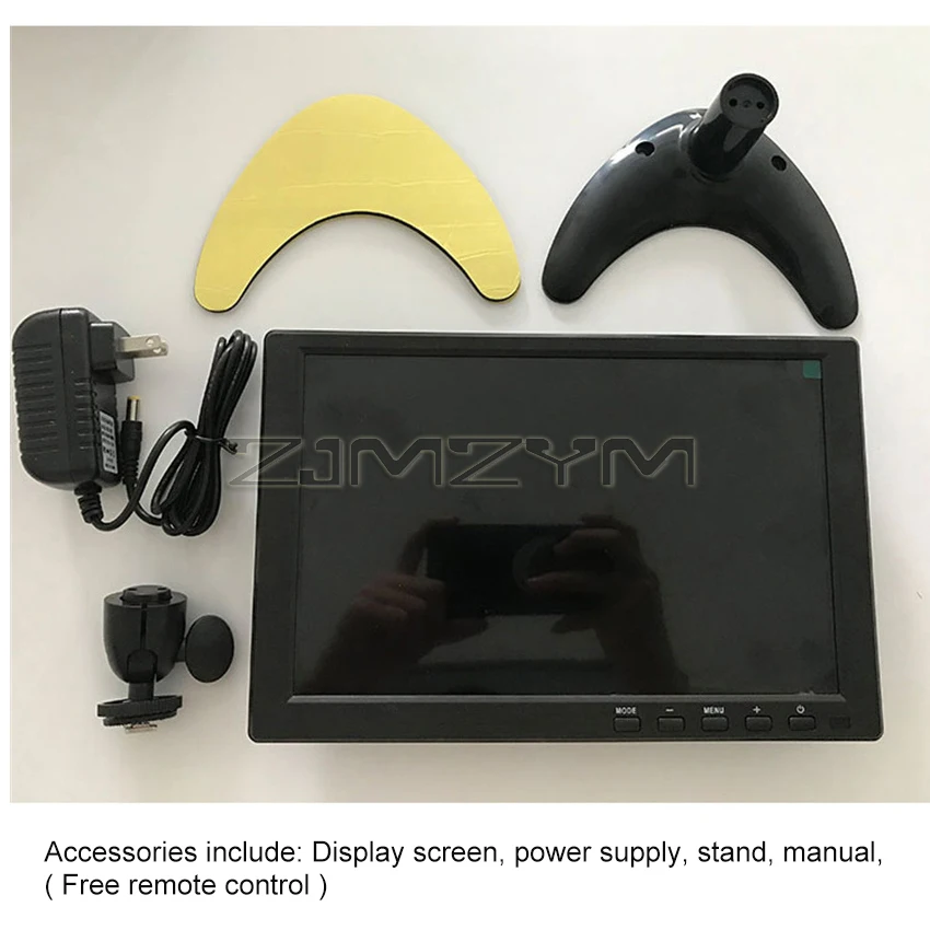 Car Headrest Monitor 10.1" HD TFT LCD Digital Screen VGA/AV/HDMI/USB Slim PC/TV/DVD Player speaker portable monitor