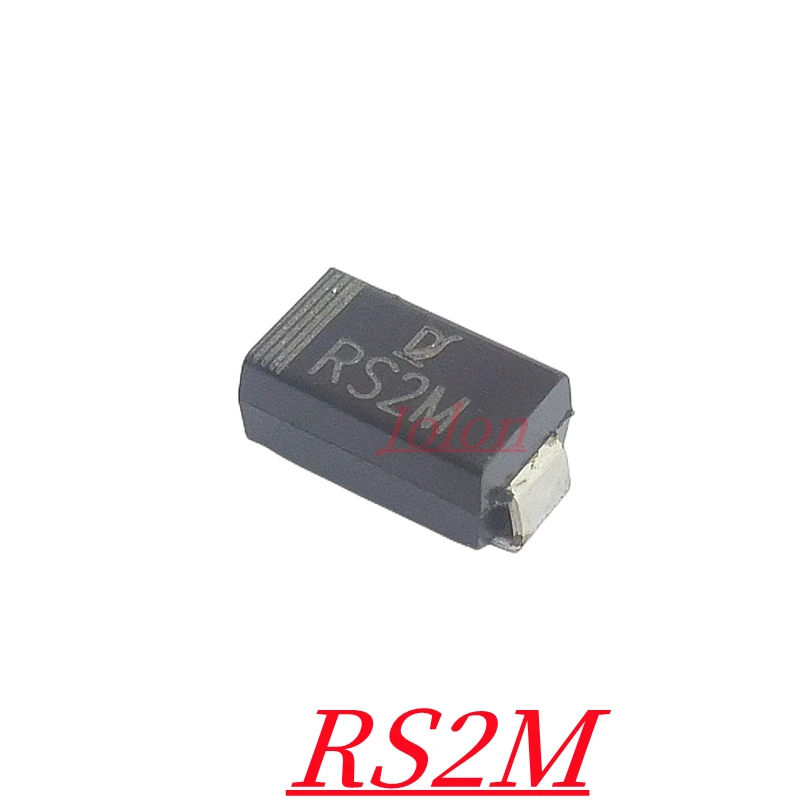 

100pcs New RS2M SMA (SMD FR207) SMD Fast Recovery Diode