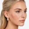 86215-74519e.jpg Boucles d'oreilles créoles en zircone en forme de U pour femme, style géométrique, pour mariage, fiançailles, bijoux quotidiens