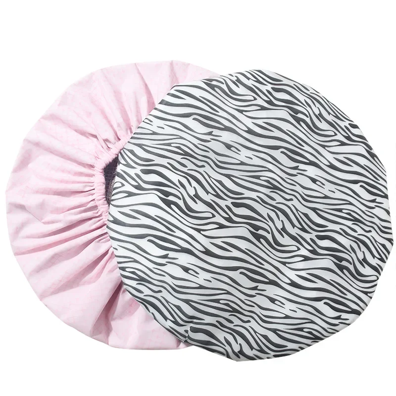 1PC Self-heating Tin Foil Hat Thickened Heating Steam Hair Mask Cap Portable Hair Salon Smooth Hair Oil Baking Cap 2