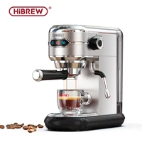 HiBREW Coffee Maker Cafetera 20 Bar Inox Semi Automatic Super Slim ESE POD& Powder Espresso Cappuccino Machine Hot Water H11 1