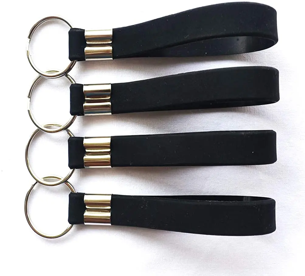 (12-Pack) Dream, Believe, Inspire, Create - Motivational Quote Keychains Silicone Inspirational Gifts and Party Favors