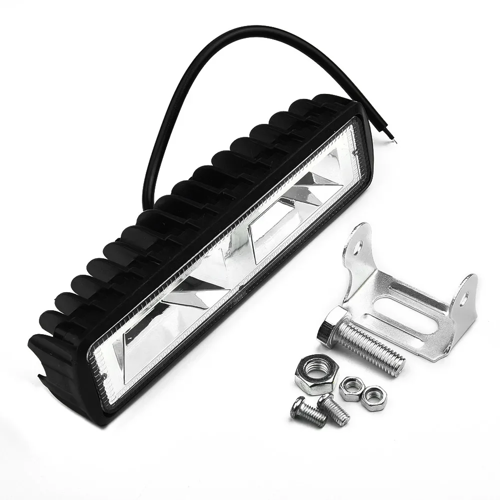 

Universal Professional Fog Light 48W 12V 16LED Car Work Bar Spot Beam Driving For SUV Off-Road 2x Latest Practical