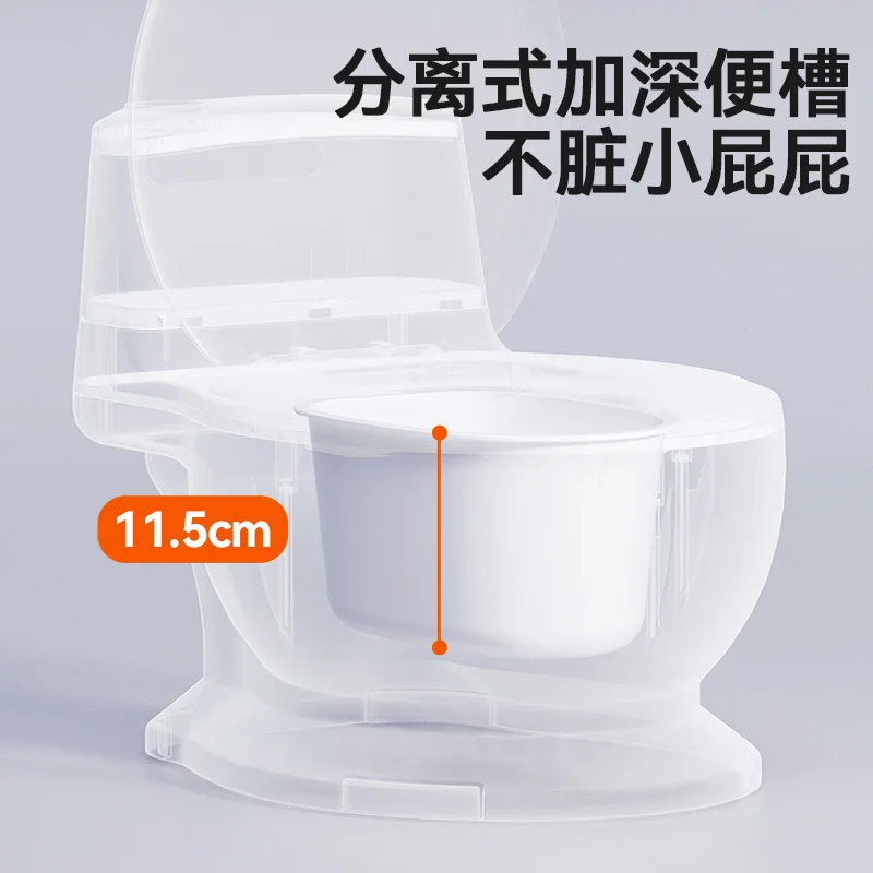 Removable Baby Potty Toilet Training  Seat Non-Slip Comfortable Toilet Soft Seat Chair Realistic for Baby Aged3+ Training Toilet 4