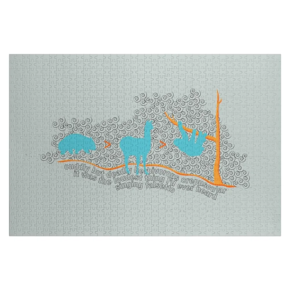 

Phish Jamming Mammals Jigsaw Puzzle Toys For Children Personalized For Kids Wood Animals Puzzle