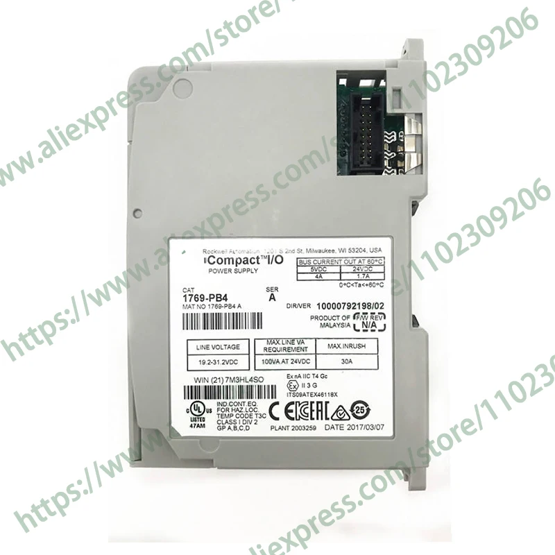 

Новый оригинальный контроллер Plc 1769-PB4 Moudle Быстрая доставка