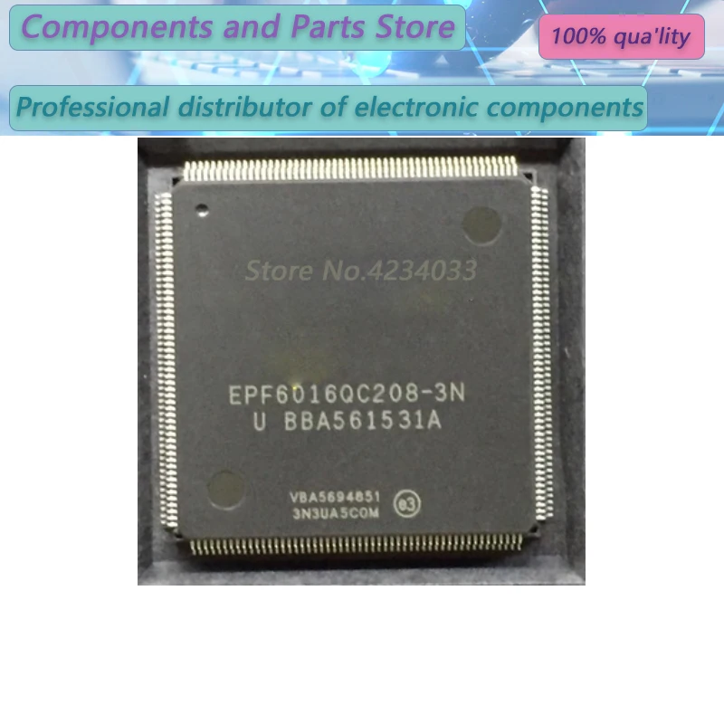 

1-10PCS EPF6016QC208-3N EPF6016QC208-3 EPF6016QC20 QFP208 New Original Stock