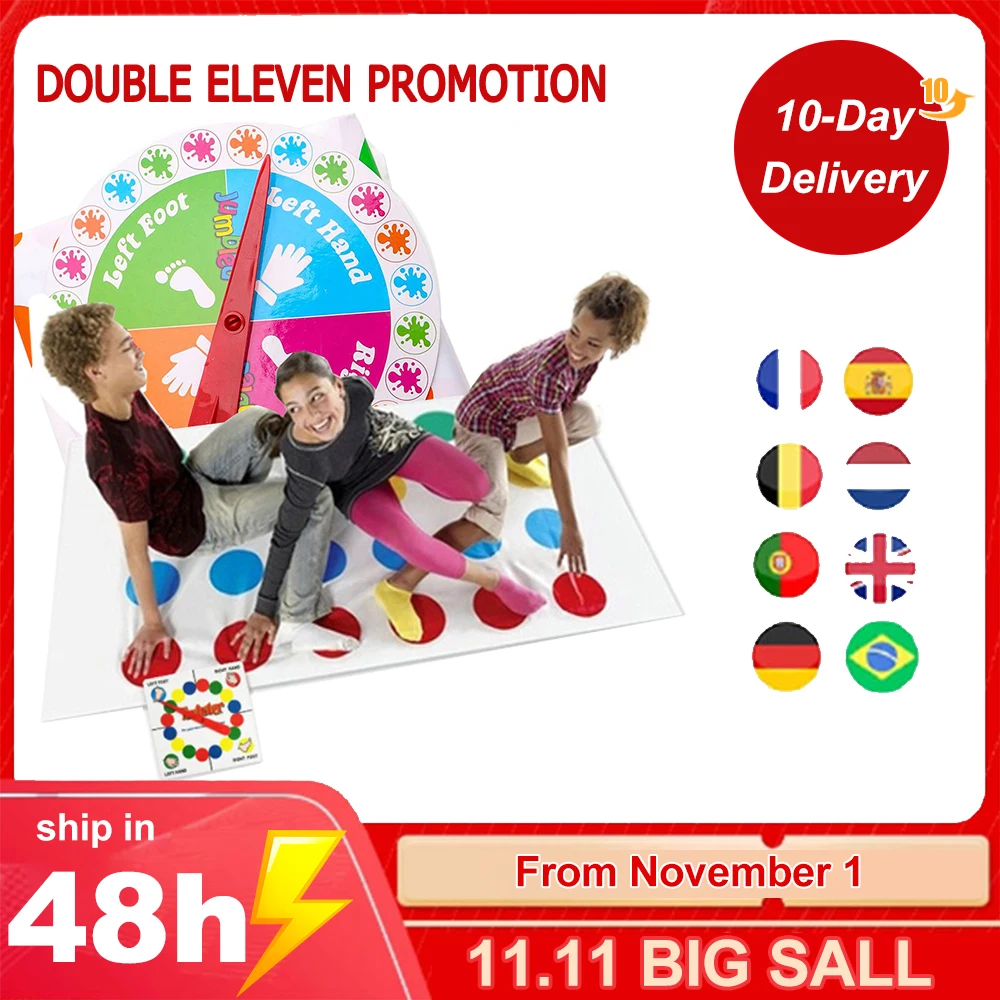 Twister Board Game | Twister Game Kids | Outdoor Games | Twister Toy | Toy  Sports - Games - Aliexpress