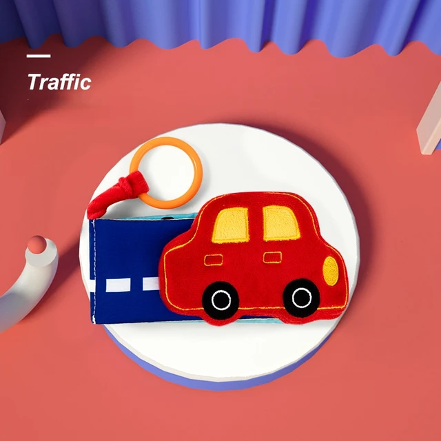 Montessori Kidsbooks Baby Early Learning Tearing Tail Cloth Book Parent-child Interactive Sound Paper Puzzle Cloth BookToy книги 3