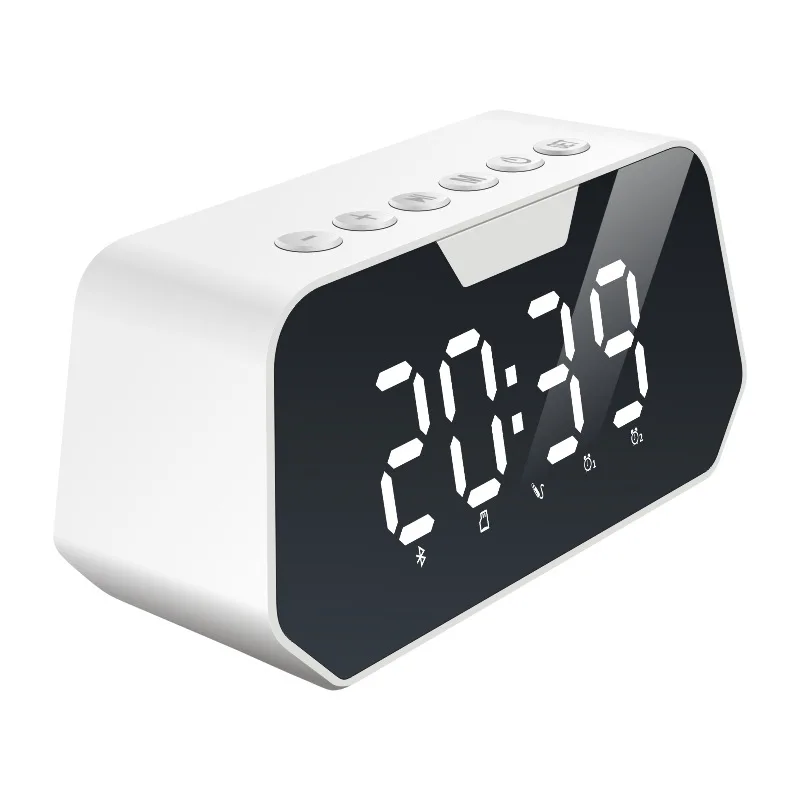 

2024012316 portable subwoofer desktop colorful steel gun Bluetooth mini speaker