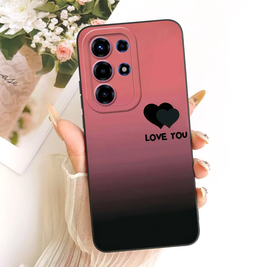 Luxury Space Volcano Painted Soft Silicone Candy Color Protection Case
