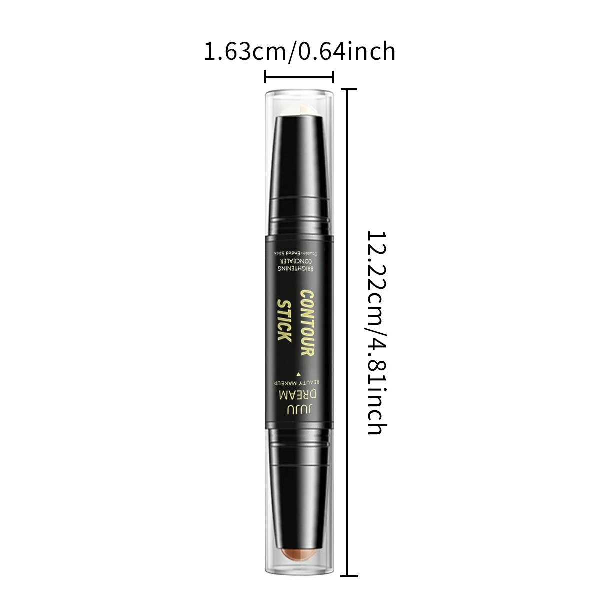 Makeup Cosmetics Waterproof Foundation Stick Foundation JUJU Dream Dual-Ended Contour Stick Highlighter Concealer