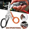 Multifunction Scissors Raptors First Aid Expert Tactical Stainless Steel Folding Scissors Outdoor Hand Tools Combination Gadget 1