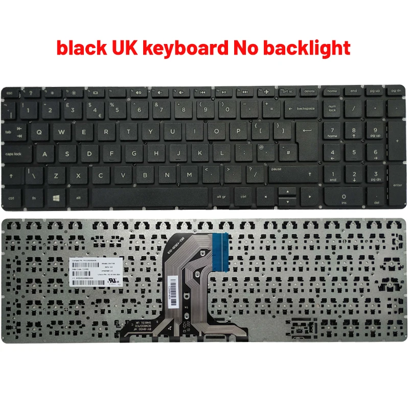 HP Ʈ Ű, þƾ, US, UK, ξ, HP 250 G4 255 G4 256 G4 250 G5 255 G5 256 G5 TPN-C125 TPN-C126 15-AY 15-AF 15-BA 15-