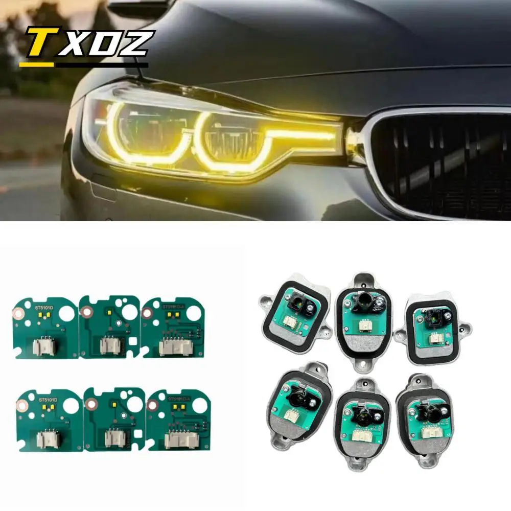 

3 Series F30 Yellow Lemon DRL Angel Eye LED Daytime Running light For 2017 2018 BMW F30 F35 320i 328i 330i 340i LED Headlight