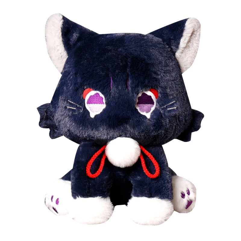 Genshin Impact Wanderer scaramouche gatto peluche bambola cuscino lungo