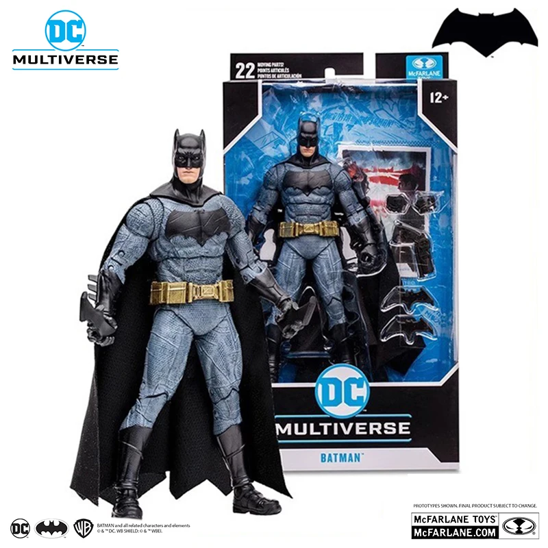 

Игрушки Mcfarlane Бэтмен (Бэтмен V Супермен: Рассвет Справедливости) Big Ben Batman Dc Multiverse 7-дюймовая подвижная фигурка