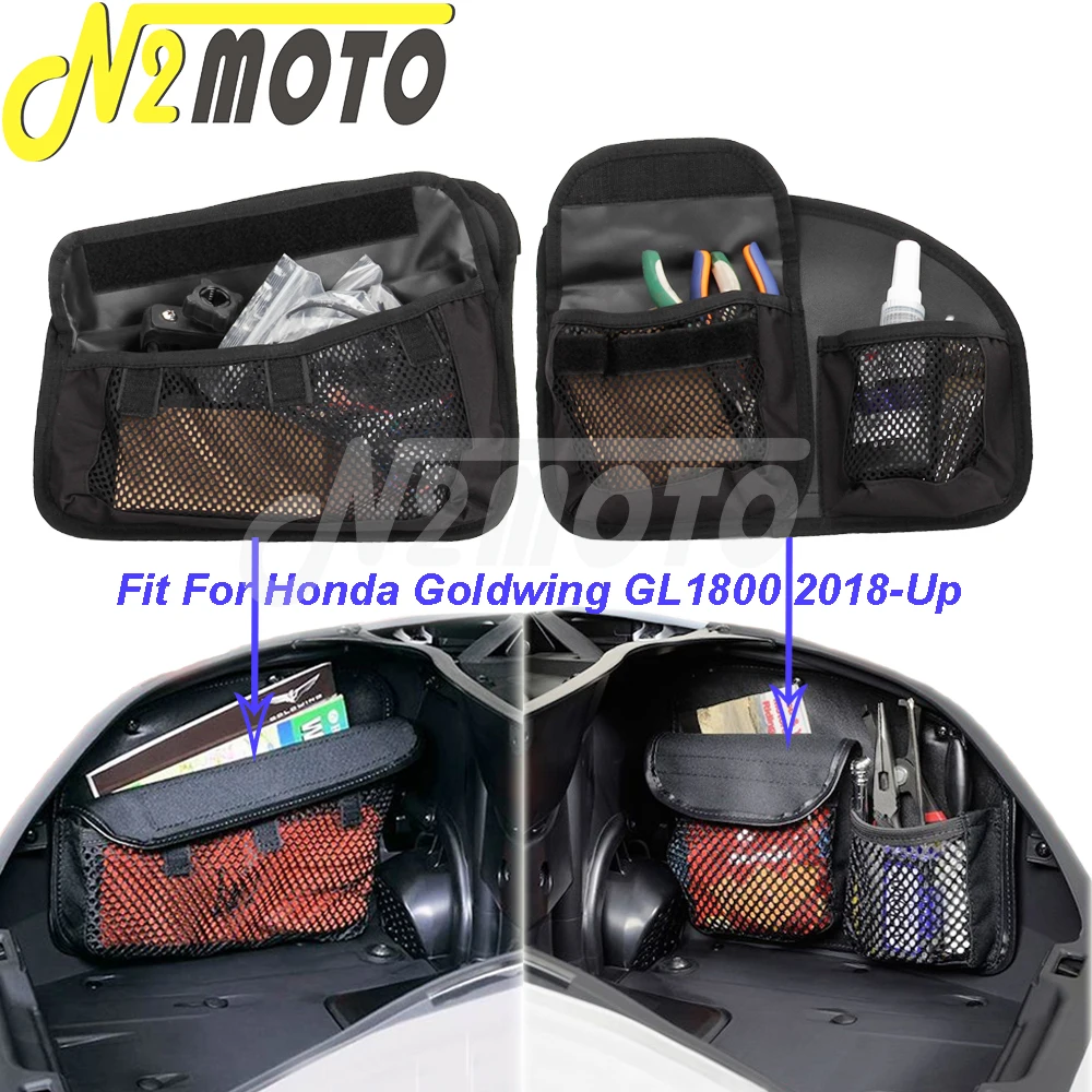

2021 New Motorcycle Tail Trunk Luggage Liner Organizer Bag Layered For Honda Gold Wing Goldwing GL1800 GL 1800 Tour DCT 2018-20