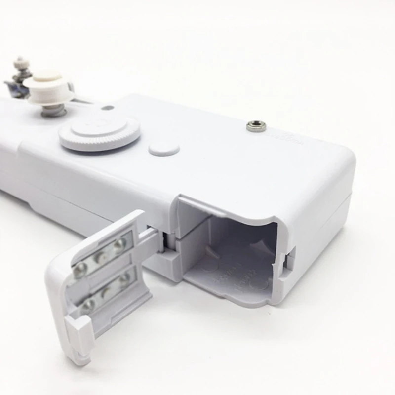 Hand Mini Sewing Machine for Quick Handy Stitch Sew Needlework Cordless Clothes Fabrics Portable Household Electric Sewing Machine embroidery machine