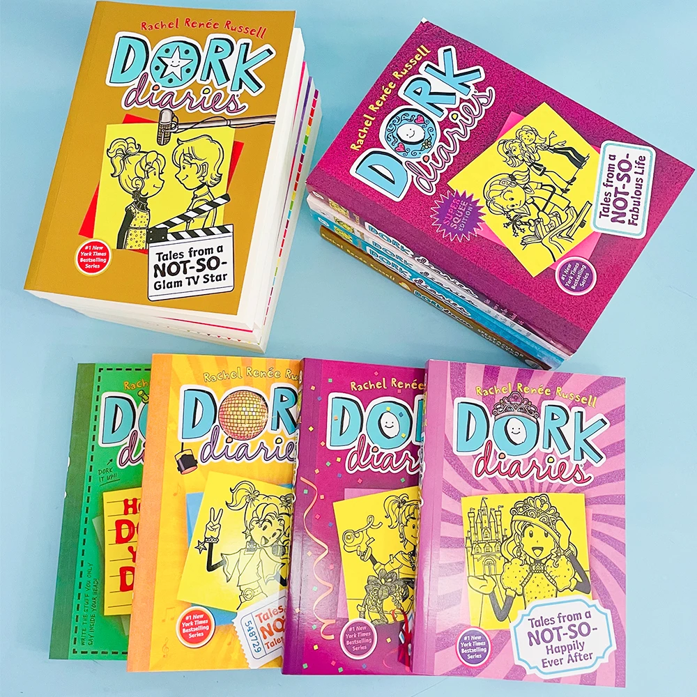 15 Books Collection Set Dork Diaries Children's Picture