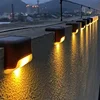 4/8/12Pcs Solar Deck Lights Outdoor Waterproof LED Fence Lights Step Garden Decorate Lamp for Patio Stairs Railing Pathway 6