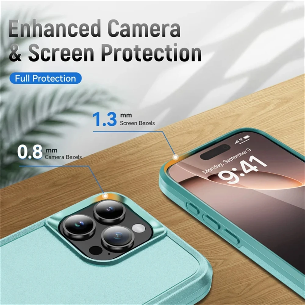 Shockproof Phone Case For Iphone Pro Max Plus Rugged Protection_voghion.com