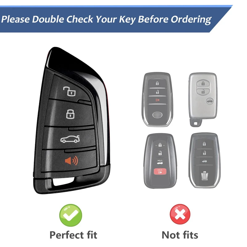 Jingyuqin 2 pulsanti EWS telecomando per auto portachiavi per vecchia