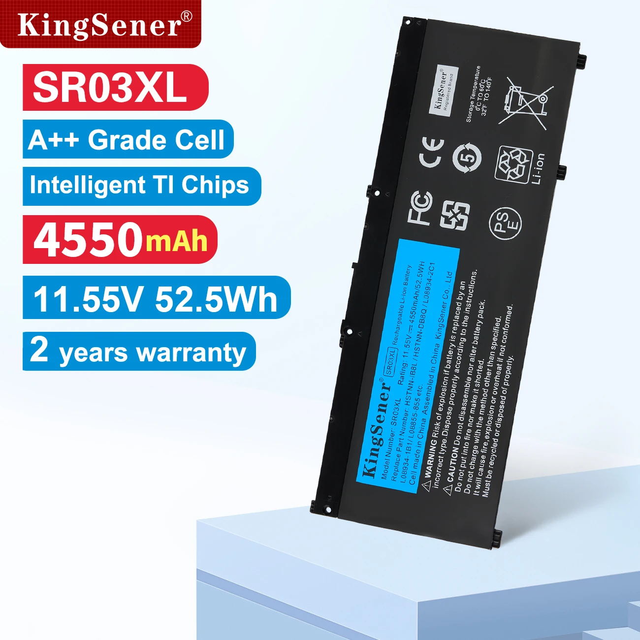 KingSener SR03XL Battery For HP OMEN 15-CE 17-CB0052TX Pavilion Gaming 15-CX0096TX CX0006NT HSTNN-DB8Q L08934-2B1 L08855-855