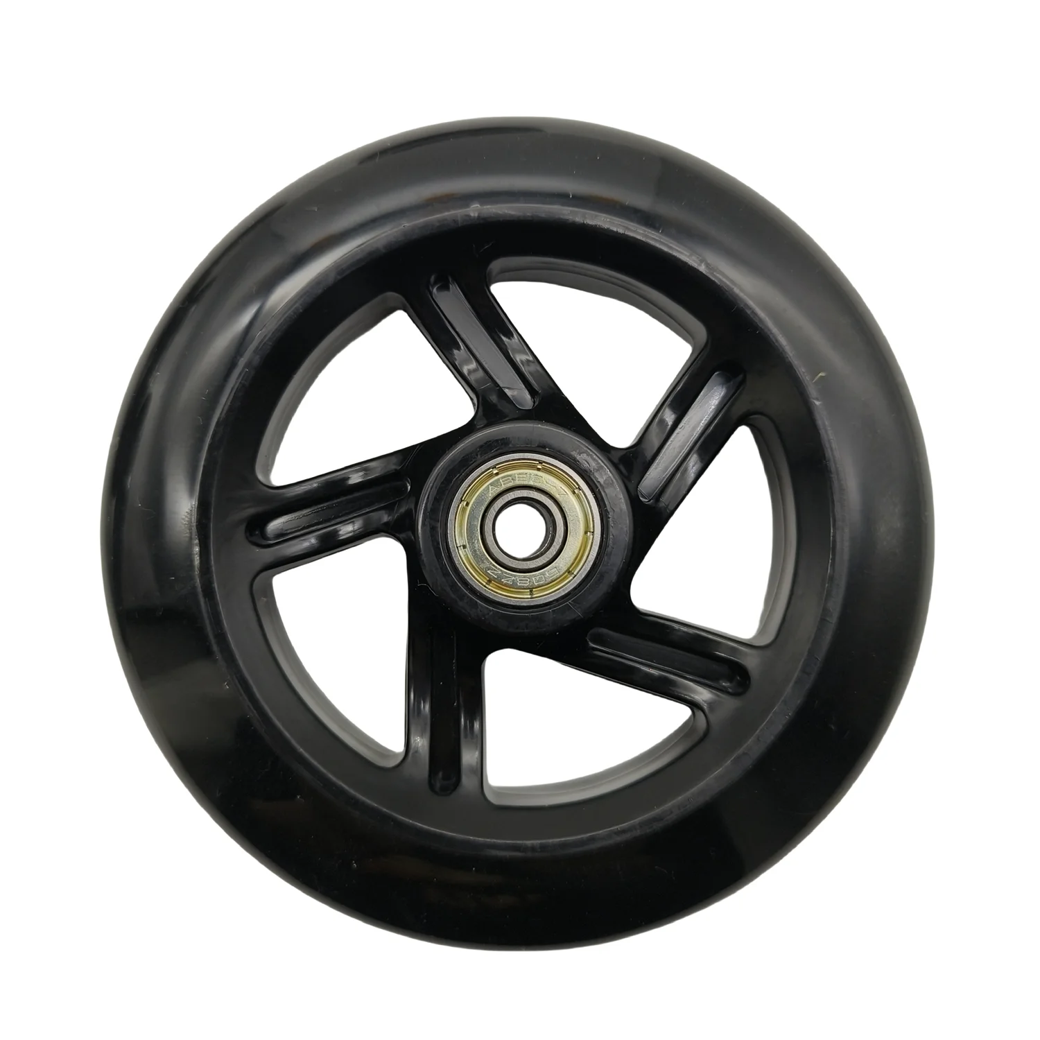 125MM scooter wheel 125x24mm skate wheel 85a pu material bearing abec-7 6wheels/lot