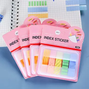 Adesivi per agenda, etichette adesive, promemoria adesivi, adesivi per punti chiave, etichette adesive per appunti di lettura, adesivi decorativi per indice.