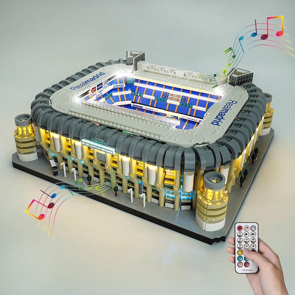 Kit de lumière pour LEGO® 10299 Le stade Santiago Bernabéu du Real