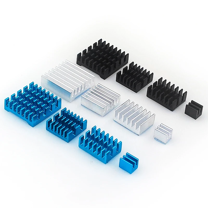 4Pcs Raspberry Pi 5 Heatsinks Aluminum Alloy Passive Cooling Customized CPU Cool