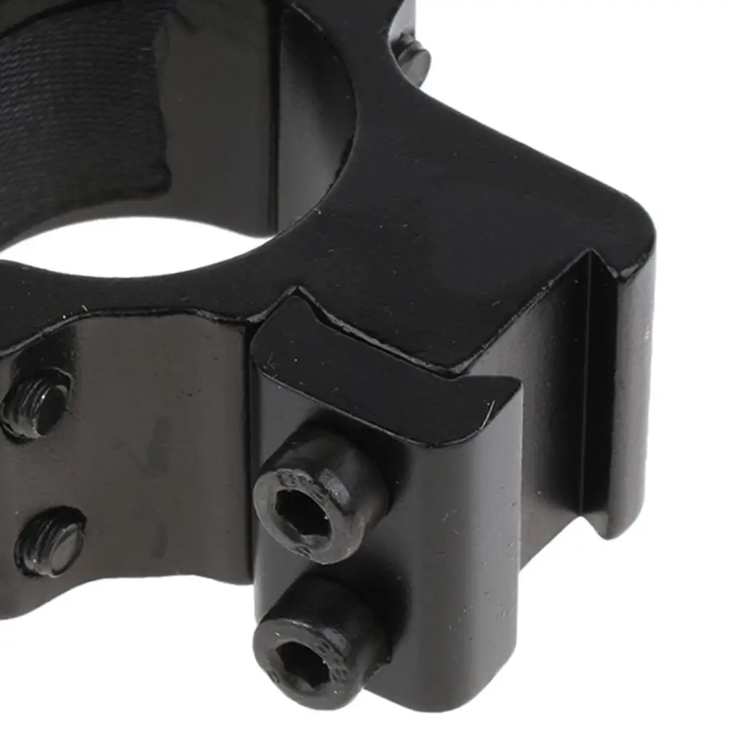 스코프 마운트 홀더 풀 메탈 브래킷 링 클램프 로우 프로파일 25.4mm 도브테일 레일 액세서리 (촬영용)