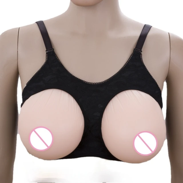 1200g DD Cup Realistic Silicon Breast Forms Strap Fake Boobs for  Crossdresser and Drag Queen Breast Bust Enhancer - AliExpress